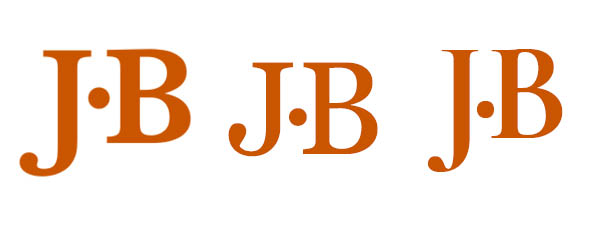 Inicials de Jordi Bigues amb el punt volat